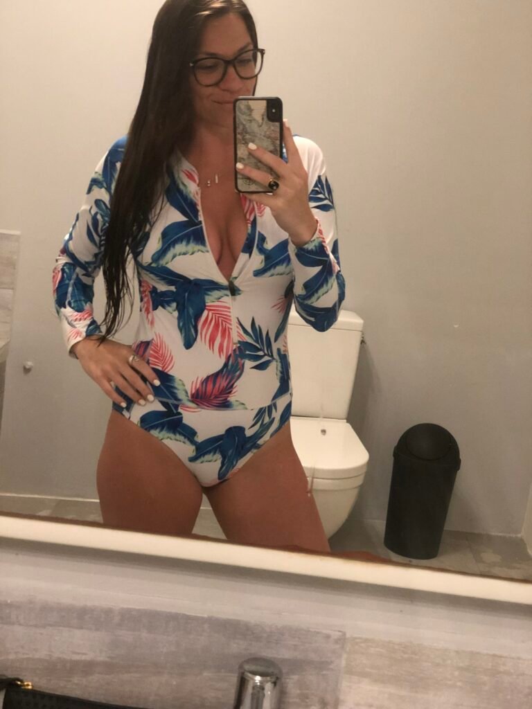 Pre scuba diving hair