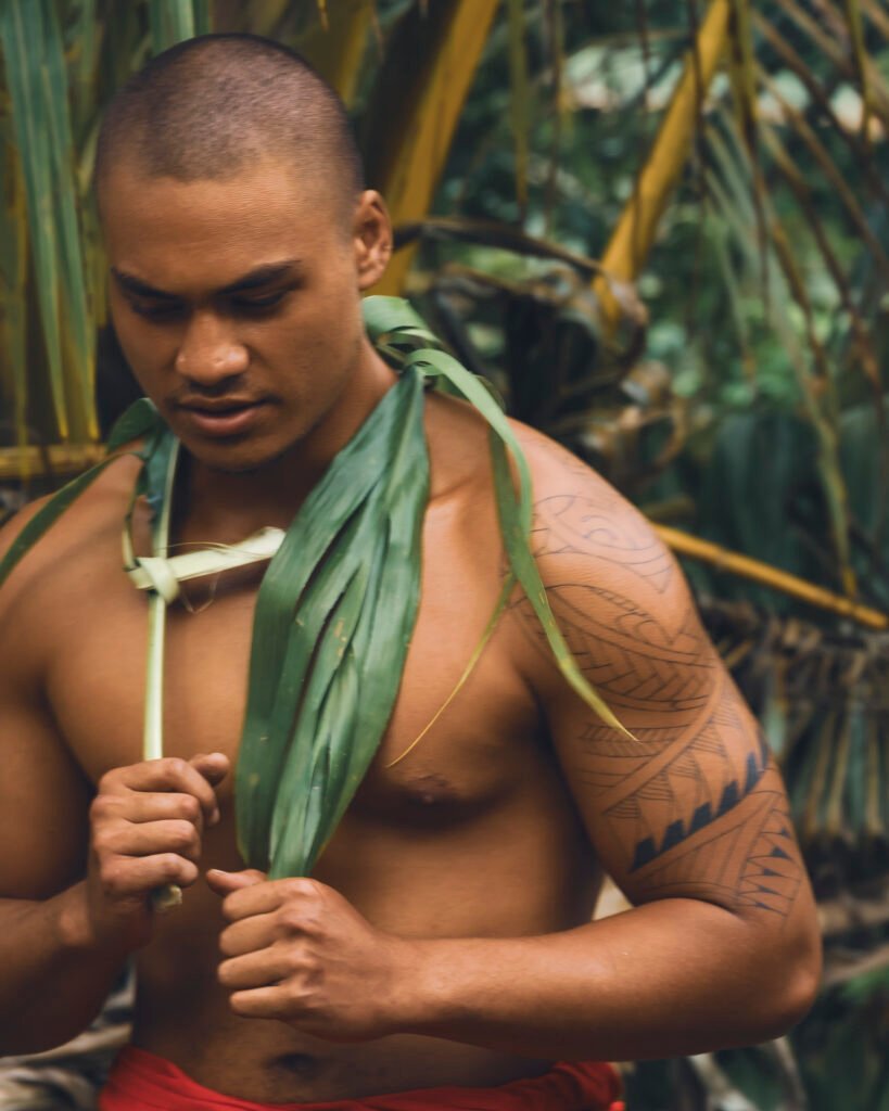 Tahitian Man French Polynesia