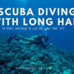 scuba diving with long hair