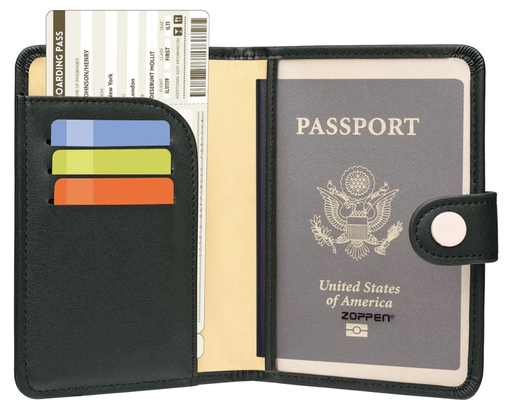 Passport and Vaccine Card Holder Combo