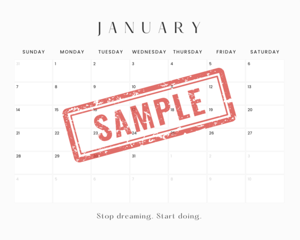 SOLD OUT 2024 Calendar - Image 3