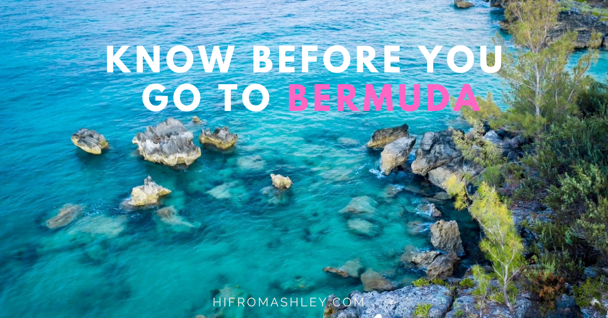know before you go to bermuda