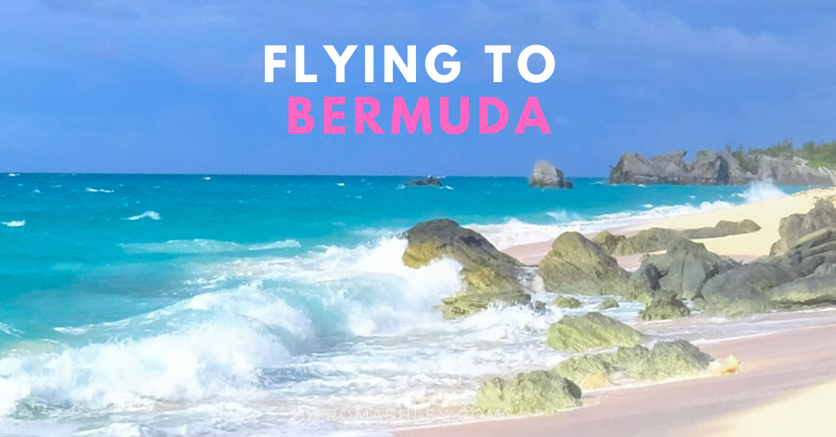 Flying to Bermuda