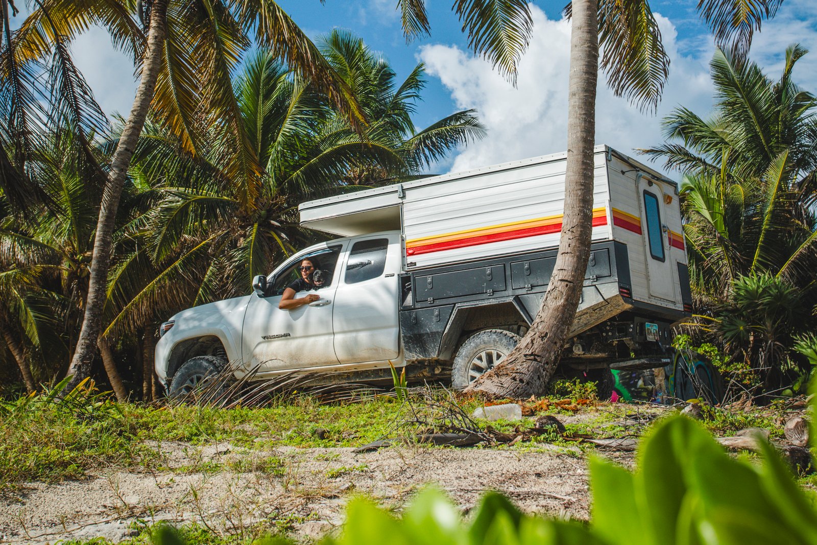 Tulum beach camping