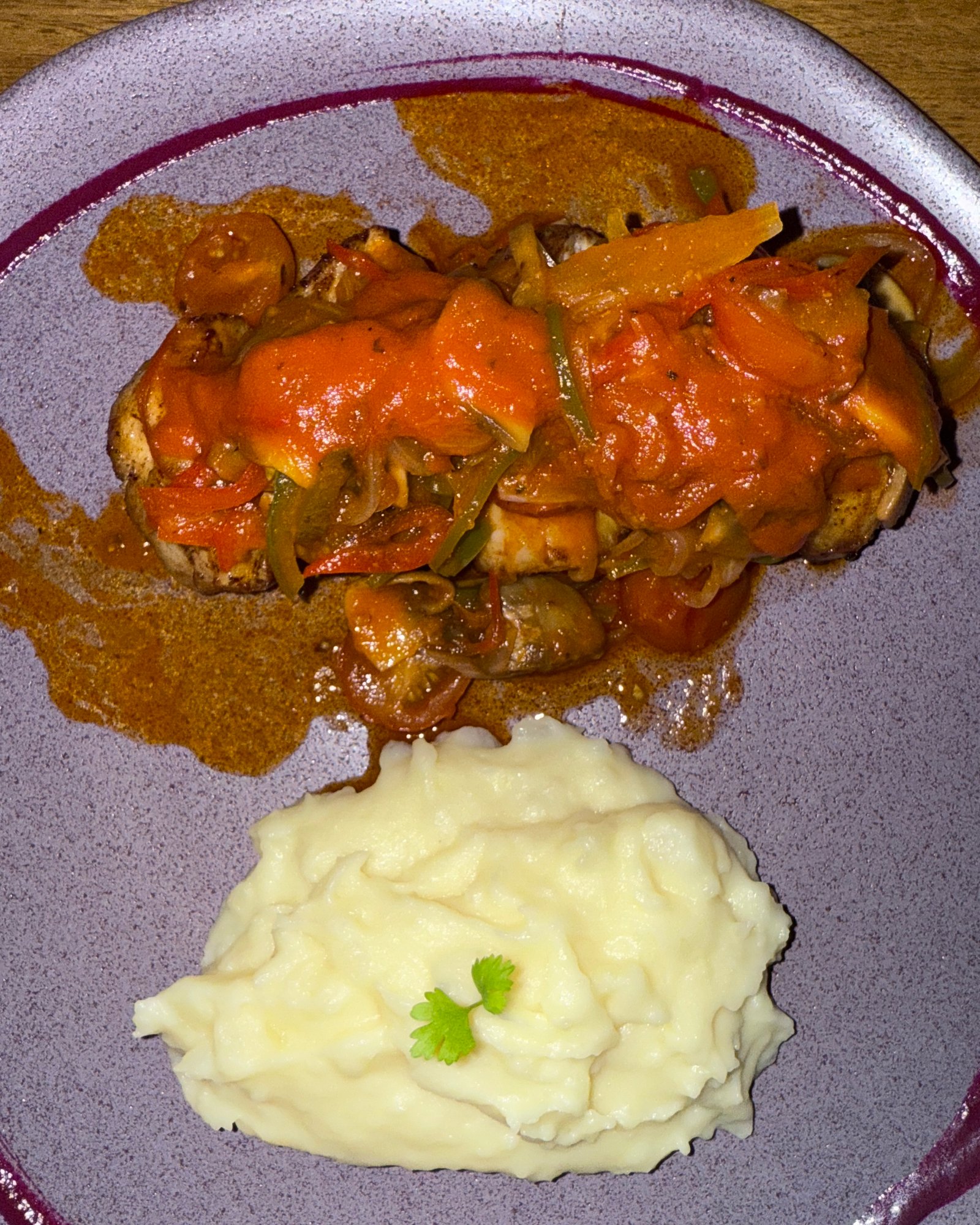 Chicken and Mashed potatoes