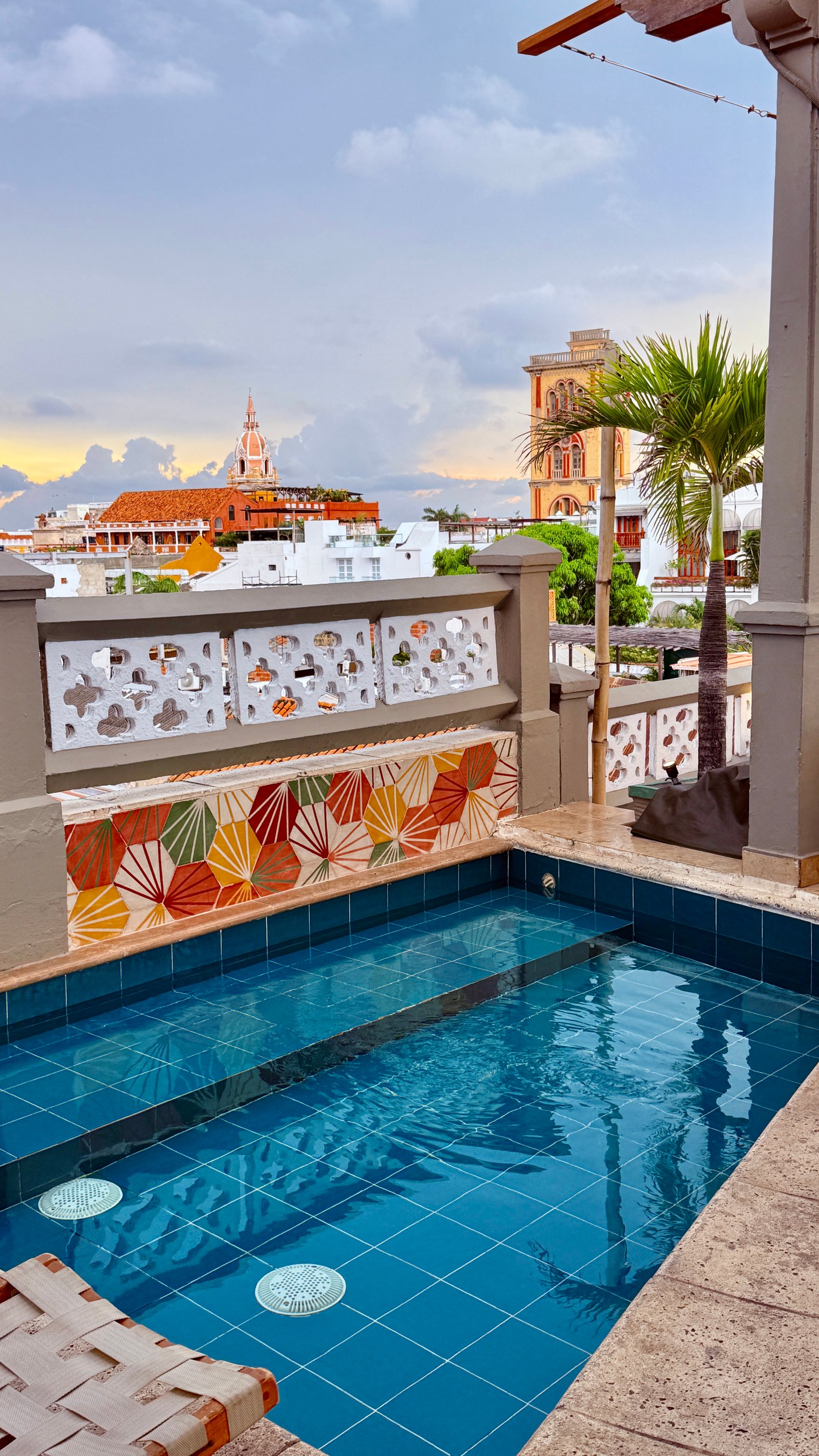 Townhouse rooftop bar cartagena colombia