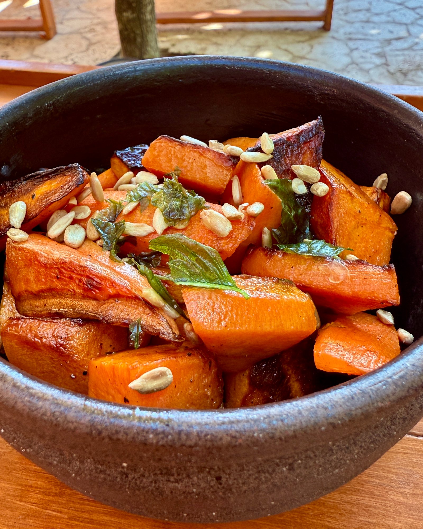 Food at Blue Apple Beach Club