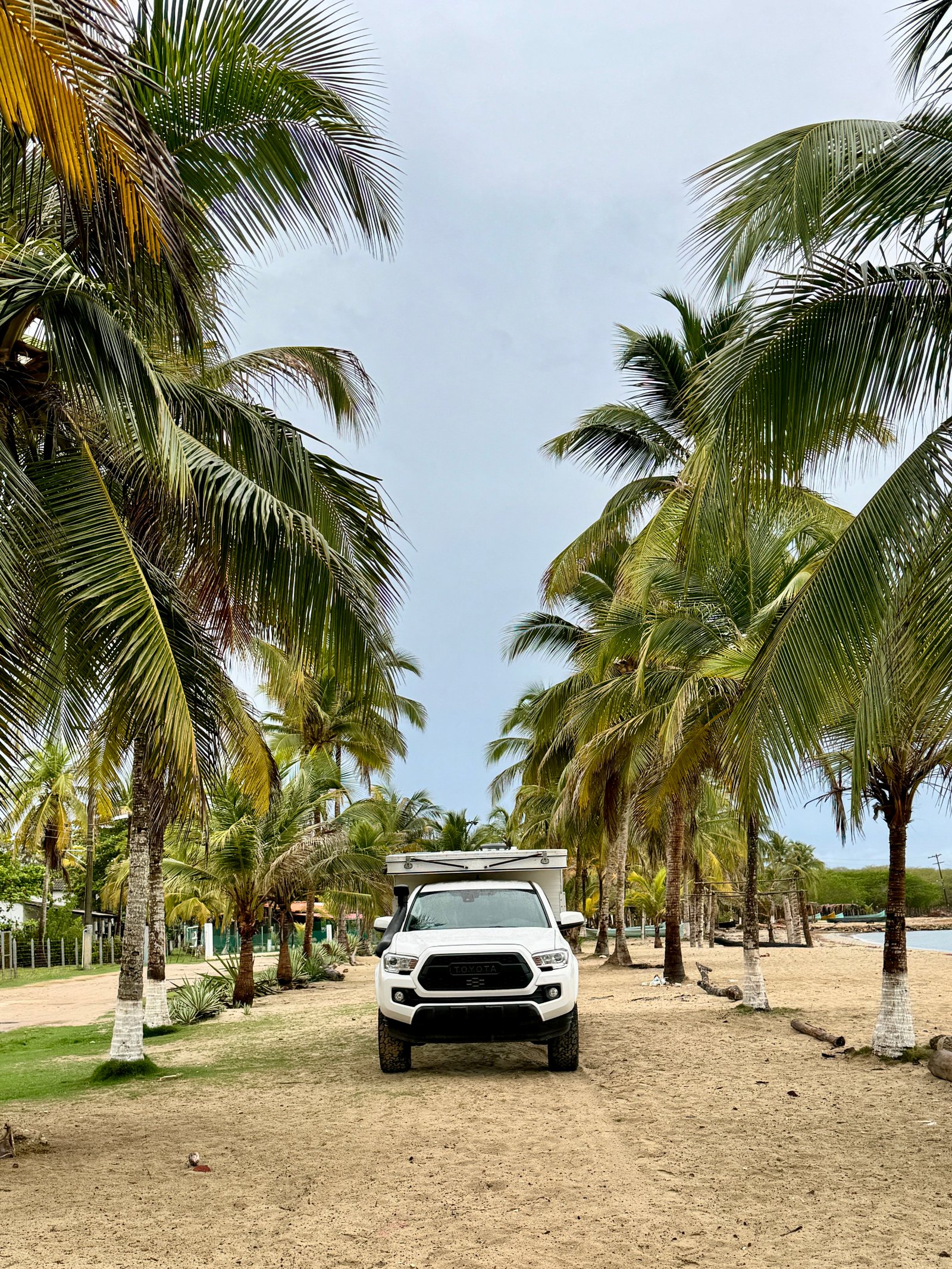 Beach Camp in Colombia