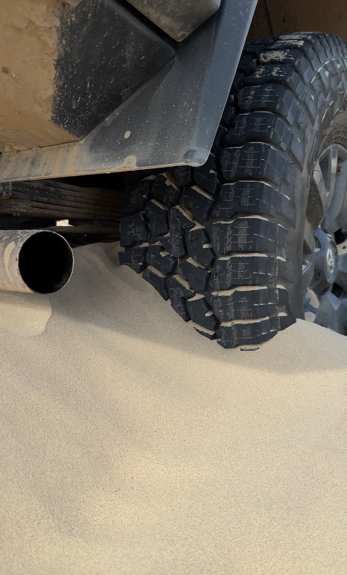 stuck in the sand lagoon moron peru